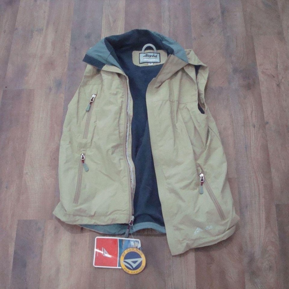 ATLANTIS SKI VEST JACKET‎ XS MENS VINTAGE Y2K OOS SHIRT G9